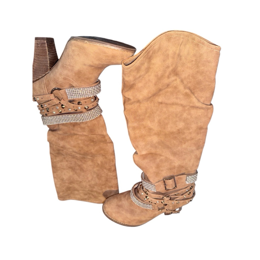 Womens rated Boots Size 7.5 Brown - Picture 3 of 9